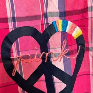 Victoria’s Secret Pink vintage plaid pajamas sleep pants small